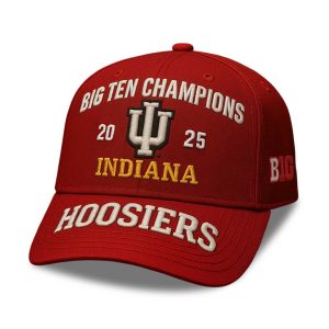 Indiana Football Big Ten Champions 2025 Hat (1)