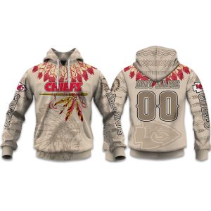 2025 Personalized Chiefs Football Native American Heritage Hoodie 1