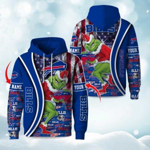 Bills The Grnch Christmas Football Hoodie 1