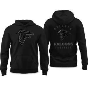 2025 Falcons Back In Black Hoodie 1