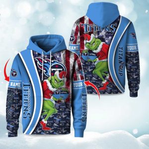 Titans The Grnch Christmas Football Hoodie 1