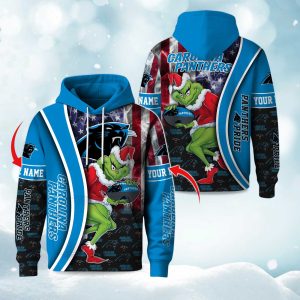 Panthers The Grnch Christmas Football Hoodie 1