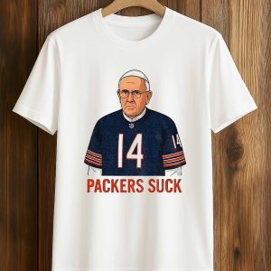 Bears Pope Packers Suck shirt (1)