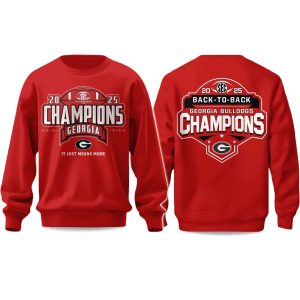 Bulldogs Back To Back SEC Champions 2025 Sweatshirt (1)