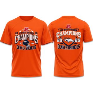 Broncos AFC West Division Champions 2025 Shirt 1