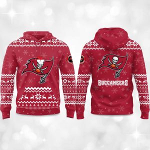2025 Buccaneers Reindeer football Christmas Hoodie 1