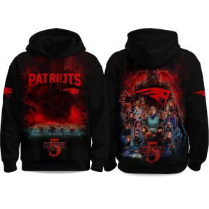 2025 Patriots x Stranger Things 5 Hoodie (1)