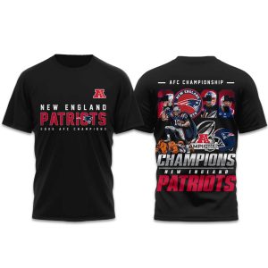 Patriots 2026 AFC Champions Bowl LX Shirt (1)
