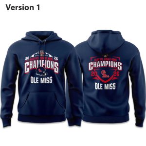 Ole Miss Rebels 2026 Sugar Bowl Champions Hoodie (1)