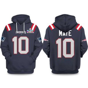 Drake Maye Patriots Bowl LX 2026 Hoodie (1)