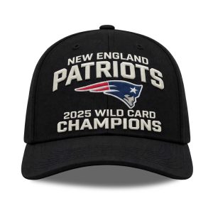 Patriots Wild Card Champions 2025 2026 Hat (1)
