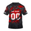 49ers Black Metal Texture Shirt (2)