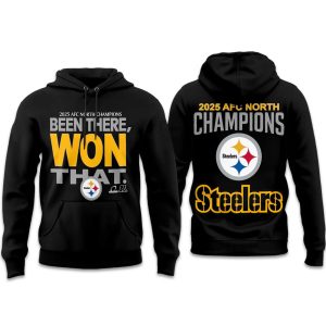 Steelers 2025 AFC North Division Champions Been There Won That Hoodie (1)