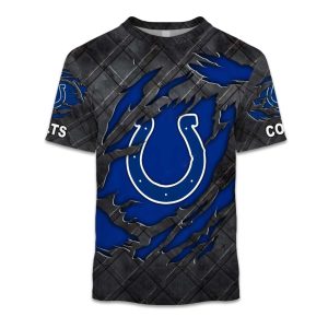 Colts Black Metal Texture Shirt 1
