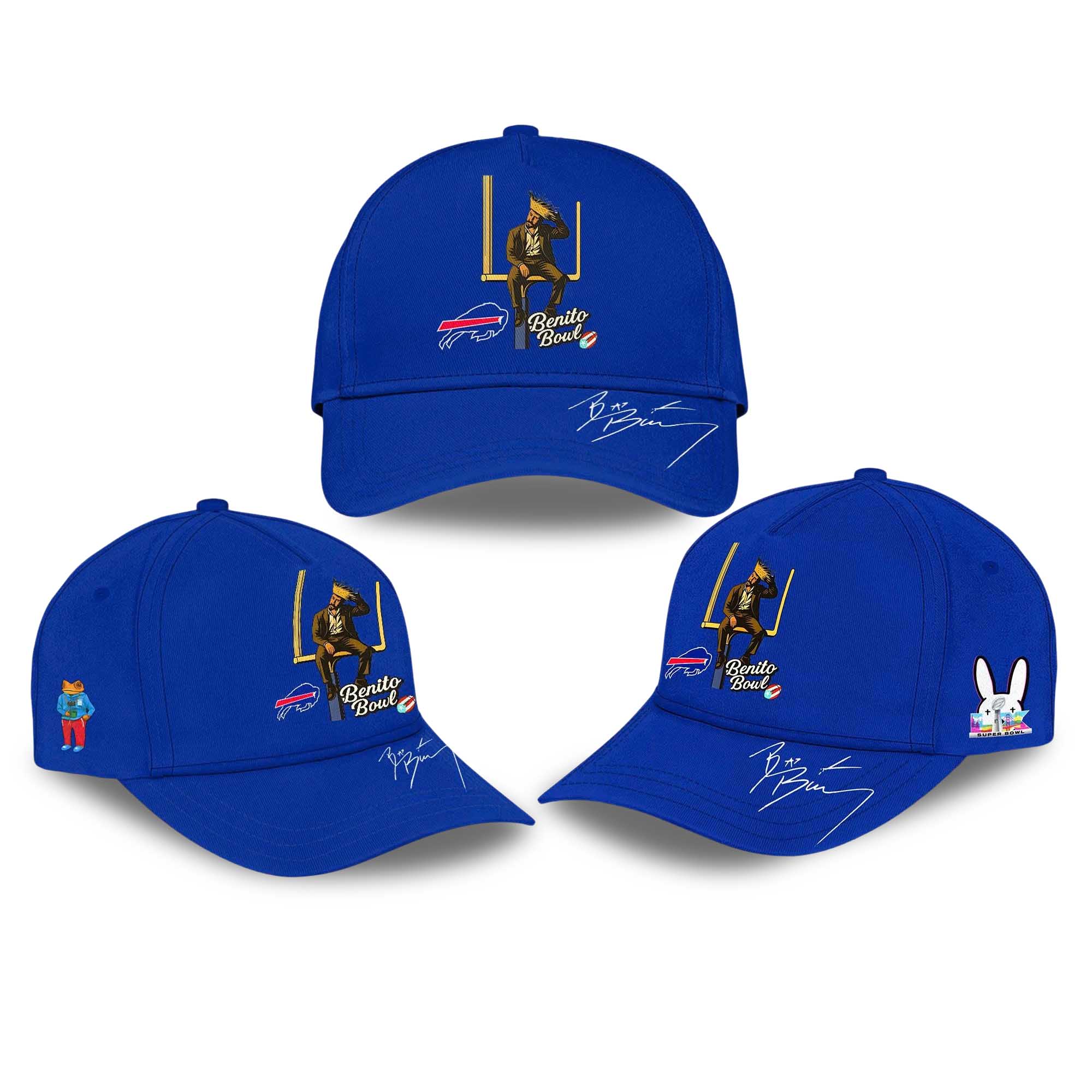 Bad Bunny 2026 Bills Bowl LX Halftime Show Sweatshirt 2 Bad Bunny 2026 Bills Bowl LX Halftime Show Sweatshirt (2)