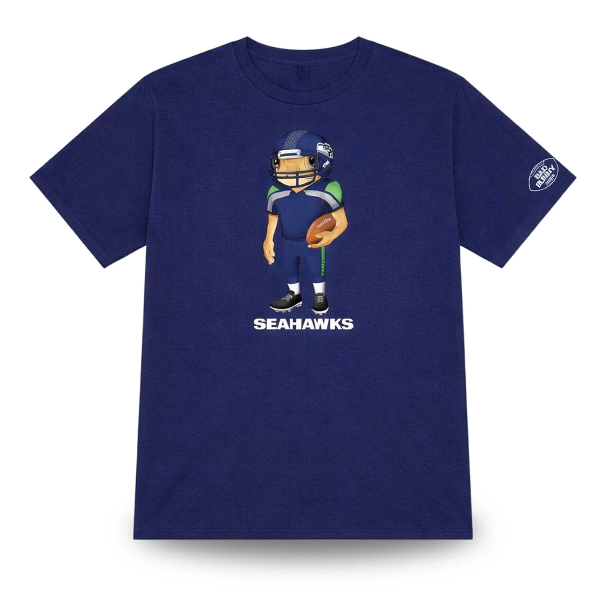 Bad Bunny Seahawks Concho Hoodie 3 Bad Bunny Seahawks Concho Hoodie (3)