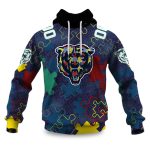 Bears Autism Awareness Football Hoodie 2026