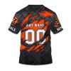 Bengals Black Metal Texture Shirt 2