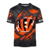 Bengals Black Metal Texture Shirt 3