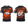 Broncos Black Metal Texture Shirt 1