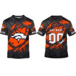 Broncos Black Metal Texture Shirt