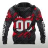 Buccaneers Black Metal Texture Hoodie 3 Buccaneers Black Metal Texture Hoodie 2