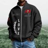Buccaneers EST 1974 Quarter Zip Waffle Sweatshirt (6)