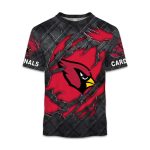 Cardinals Black Metal Texture Shirt