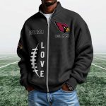 Cardinals EST 1998 Quarter Zip Waffle Sweatshirt
