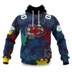 Chiefs Autism Awareness Football Hoodie 2026