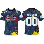 Chiefs Autism Awareness Football Shirt 2026