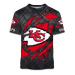 Chiefs Black Metal Texture Shirt