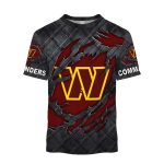 Commanders Black Metal Texture Shirt