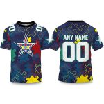 Cowboys Autism Awareness Football Shirt 2026