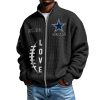 Cowboys EST 1960 Quarter Zip Waffle Sweatshirt 10 Cowboys EST 1960 Quarter Zip Waffle Sweatshirt 1