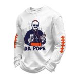 Da Pope Bears Hot Dog Waffle Sweatshirt