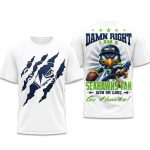 Damn Right I Am A Seahawks Fan Win Or Lose Go Hawks Shirt
