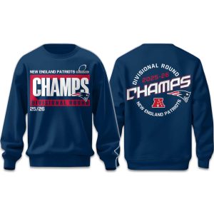 Patriots Divisional Round Champions 2025 2026 Sweatshirt 1