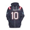 Drake Maye Patriots Bowl LX 2026 Zipper Hoodie (3)
