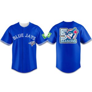 Blue Jays 50th season 2026 Baseball Jersey (1)