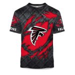 Falcons Black Metal Texture Shirt