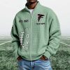 Falcons EST 1965 Quarter Zip Waffle Sweatshirt (10)