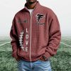 Falcons EST 1965 Quarter Zip Waffle Sweatshirt (3)