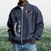 Falcons EST 1965 Quarter Zip Waffle Sweatshirt (4)