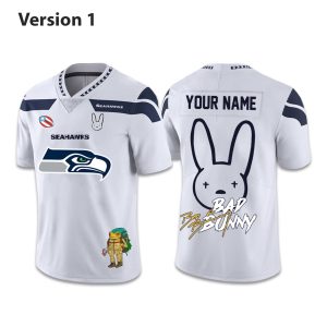 Seattle Seahawks x Bad Bunny Bowl LX Jersey (1)