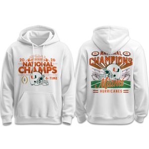Miami Hurricanes CFP National Champions 2026 Hoodie (1)
