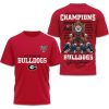 Georgia Bulldogs Rose Bowl Game Champions 2026 Shirt (2)