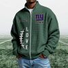 Giants EST 1925 Quarter Zip Waffle Sweatshirt (9)
