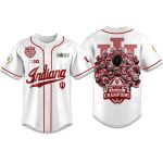 Hoosiers Big Ten National Champions 2025 2026 Baseball Jersey