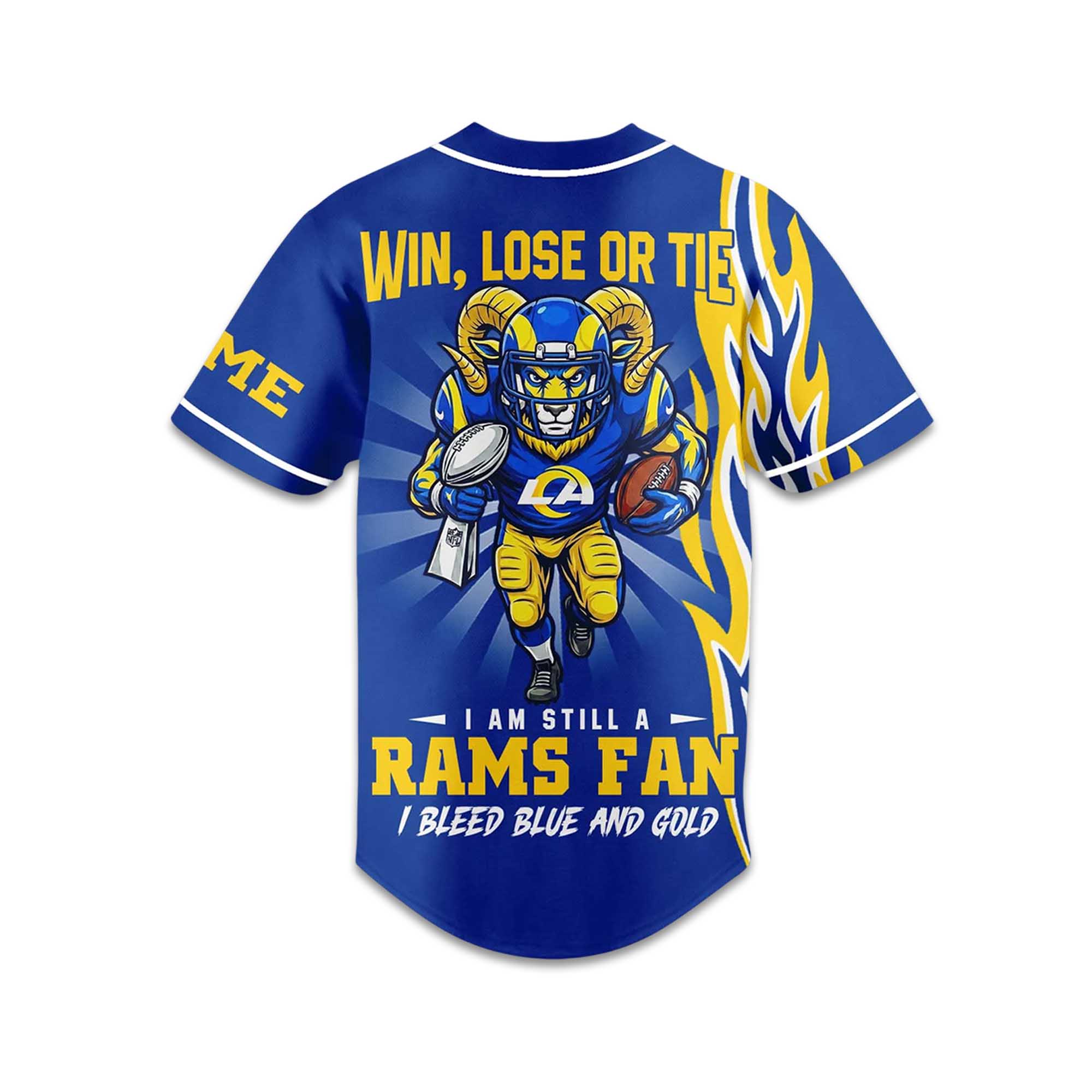 I Am Still A Rams Fan I Bleed Blue And Gold Jersey 3 I Am Still A Rams Fan I Bleed Blue And Gold Jersey (3)